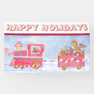 Bannière du train de Noël