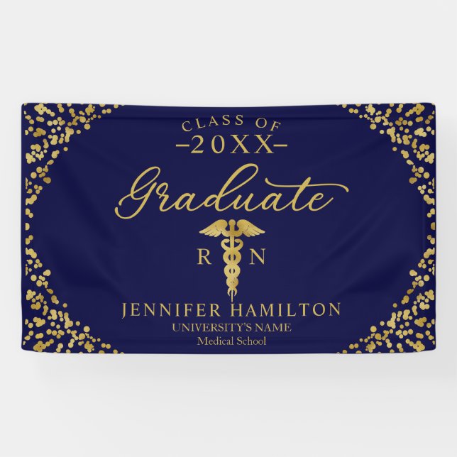Bannière École d'infirmières promotion 2026 INF-BS (Horizontal)