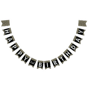 Bannière Empreinte de léopard, personnalisable