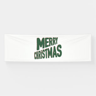 Bannière en vinyle 2,5x8 pour Joyeux Noël