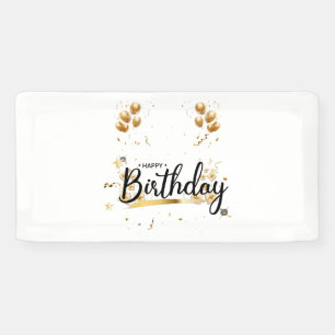 Bannière en vinyle 2x1 pour Joyeux Anniversaire Go