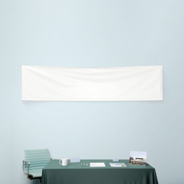 Bannière en vinyle (6,3 cm x 25,4 cm) (Salon professionnel)