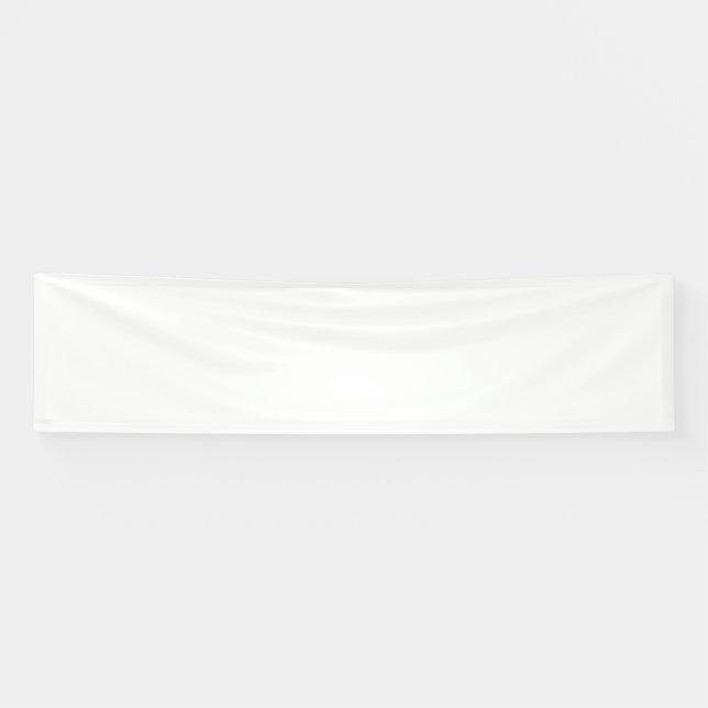 Bannière en vinyle (6,3 cm x 25,4 cm) (Horizontal)