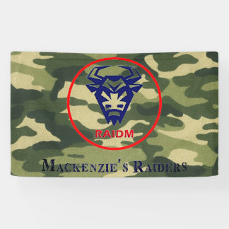 Bannière en vinyle RAIDM, 3' x 5'