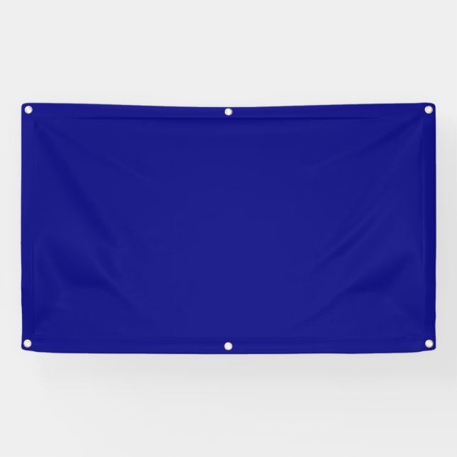 Bannière extérieure de bleu marine (Horizontal)