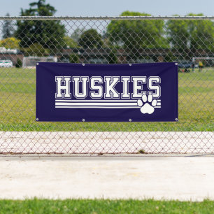 Bannière extérieure - Huskies