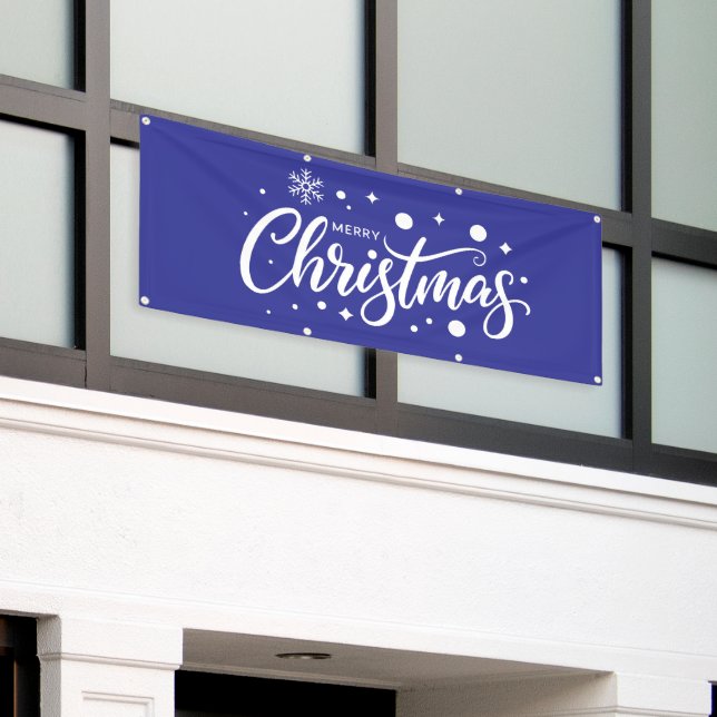 Bannière extérieure Noël (Bâtiment extérieur)