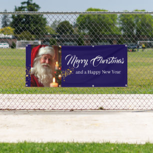 Bannière extérieure Père Noël Joyeux Noël
