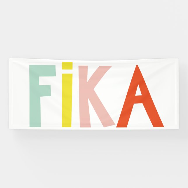 Bannière Fika Colors (Horizontal)