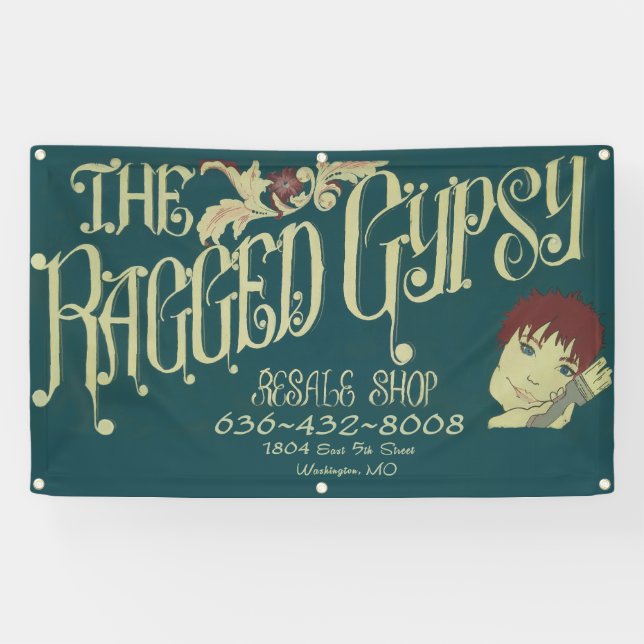 Bannière Gitane Ragged (Horizontal)