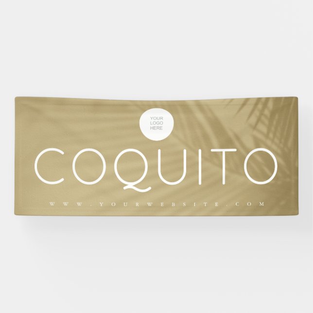 Bannière Gold Coquito (Horizontal)