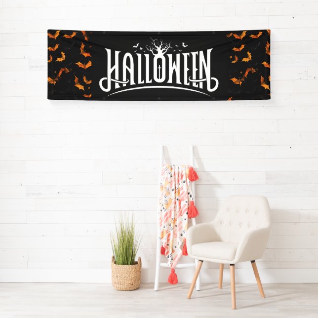Bannière Halloween (En situation)