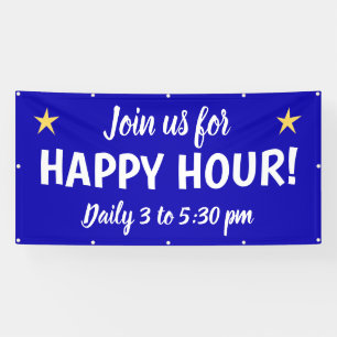 Bannière Happy Hour Personnalisée