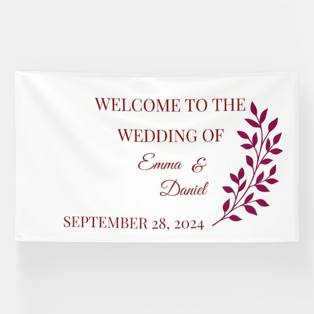 Bannière imprimée personnalisée | Signes et affich (Horizontal)