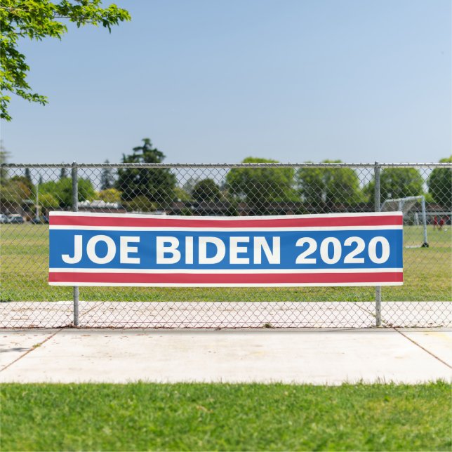 Bannière JOE BIDEN 2020 (En situation)