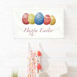 Bannière Joyeuses Pâques – Fête de printemps