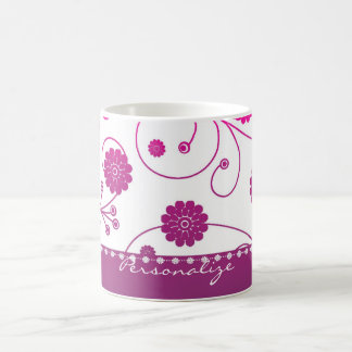 Bannière Magenta Bloom Mug café