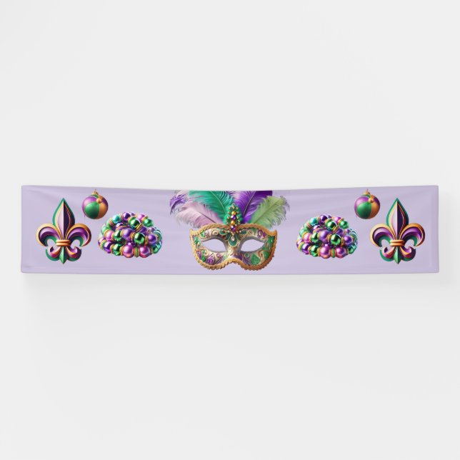 Bannière Mardi Gras (Horizontal)