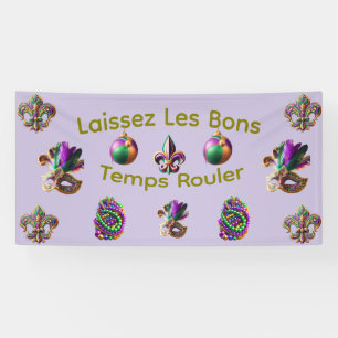Bannière Mardi Gras