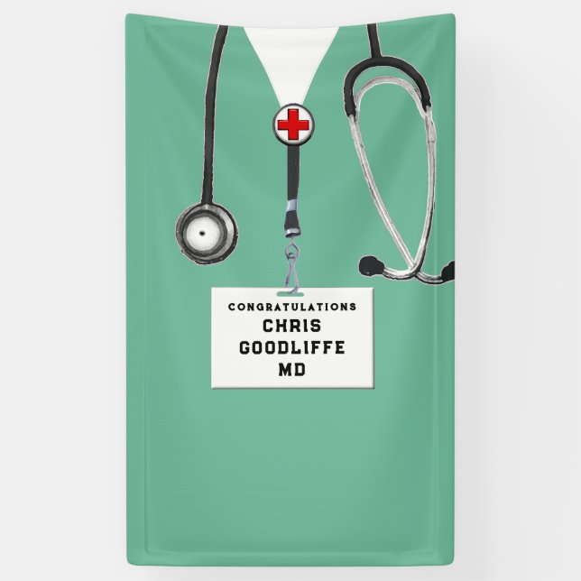 Bannière Médicale de diplôme d'études (Vertical)