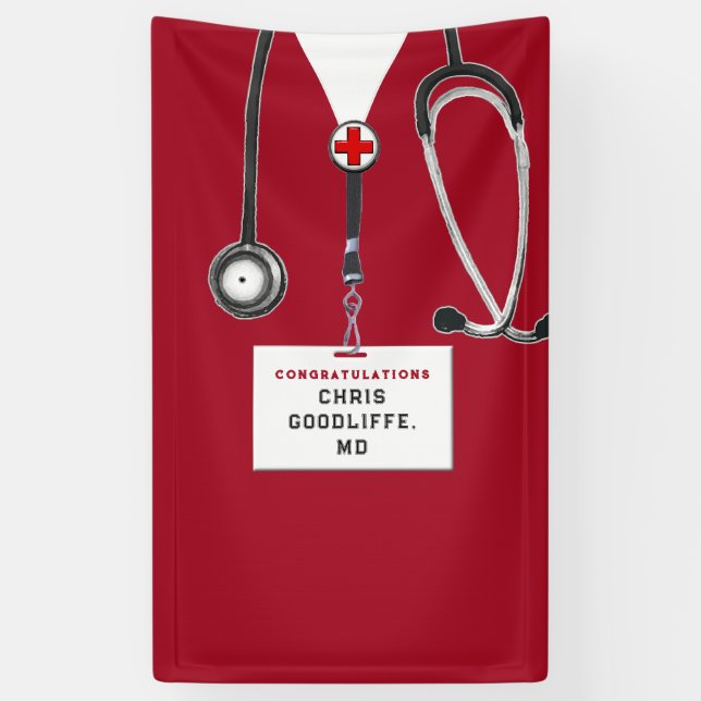 Bannière Médicale de diplôme d'études (Vertical)