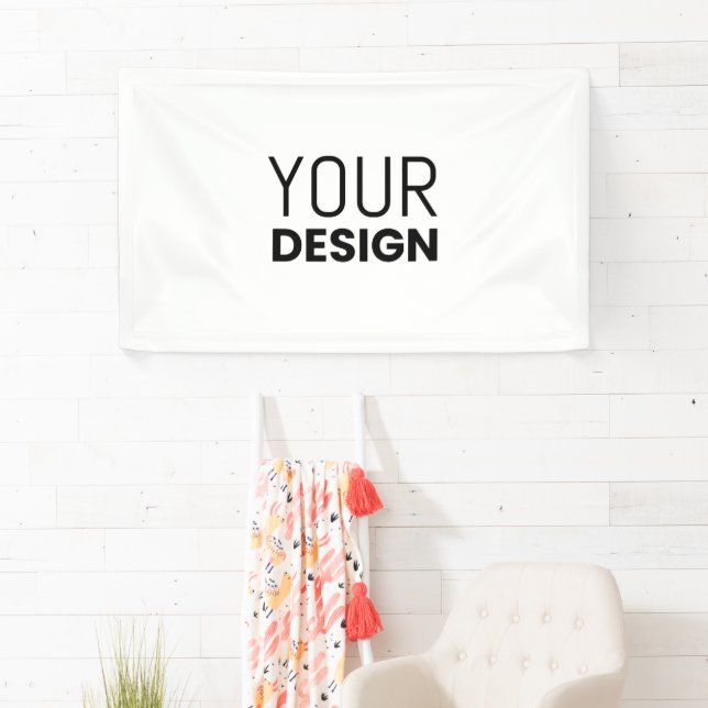 Bannière murale [disponible dans d'autres tailles] (En situation)