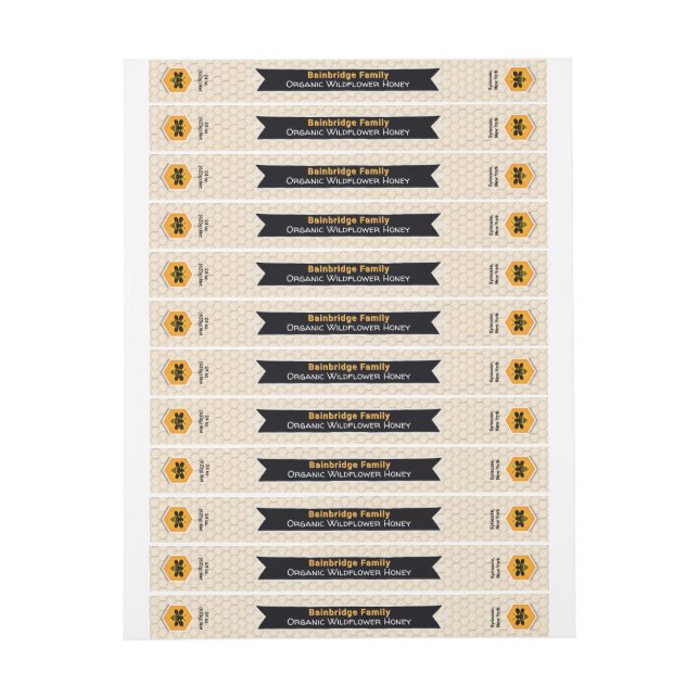 Bannière noire Étiquette de la boîte à tamper-Proo (Feuille)