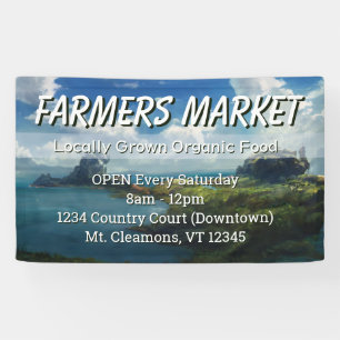 Bannière Paysage Farmer Personnalisé