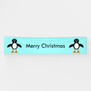 Bannière personnalisée Cute Penguin