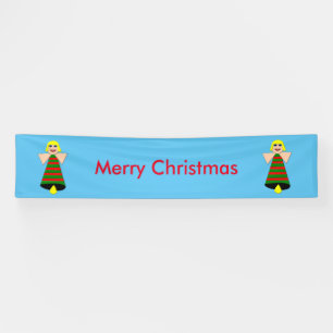 Bannière personnalisée de l'Ange de Noël Bell