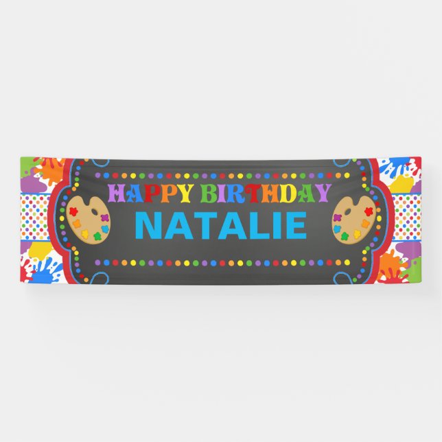 Bannière personnalisée pour l'anniversaire de Pein (Horizontal)