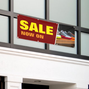 Bannière personnalisée pour publicité de vente en 