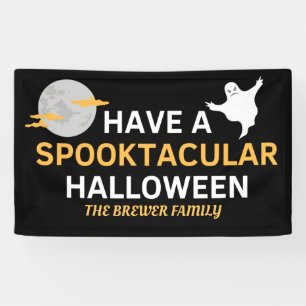Bannière personnalisée Spooktacular Halloween