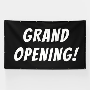 Bannière pour la Grande Ouverture Noire !