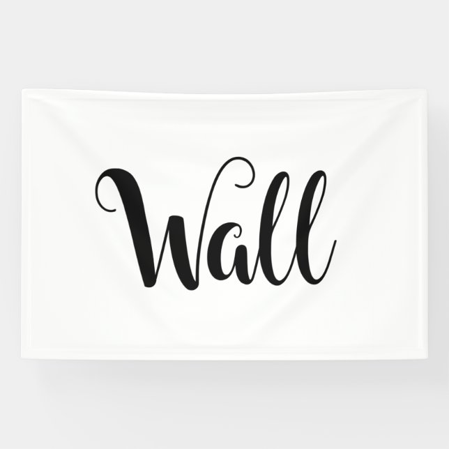 Bannière pour votre mur (Horizontal)
