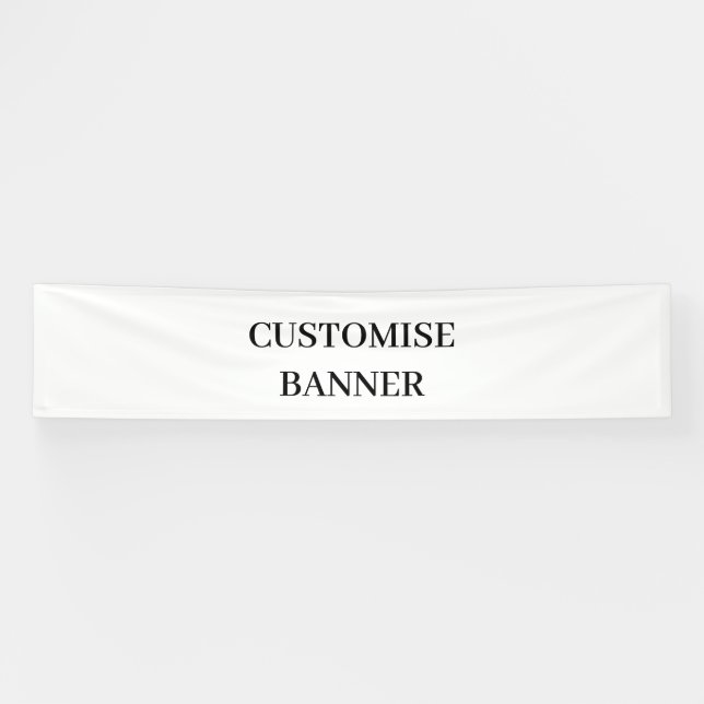 Bannière professionnelle en vinyle pour intérieur  (Horizontal)