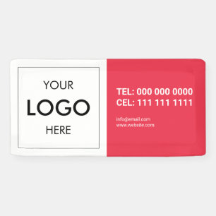 Bannière professionnelle Logo Moderne