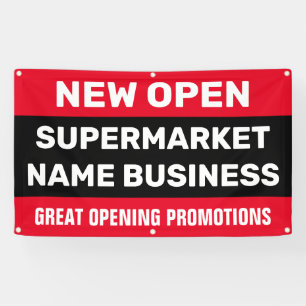 bannière publicitaire et logo