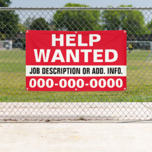 Bannière Recherchée 3' X 5'