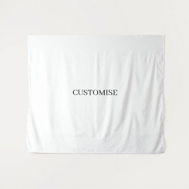 Bannière tapisserie professionnelle 68" x 80" (Devant (Horizontal))