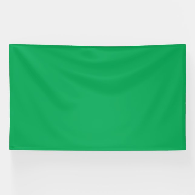 Bannière verte personnalisée Bannière en vinyle Ba (Horizontal)