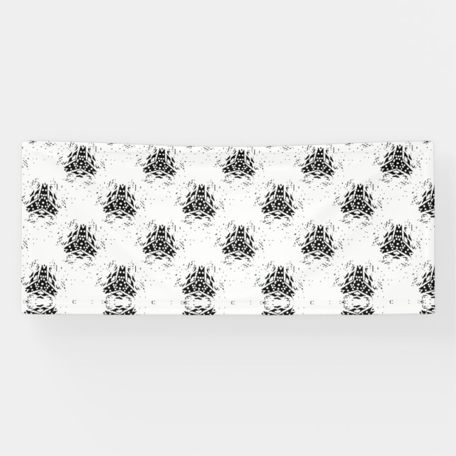 Bannière verticale, charbon de bois, dune (Horizontal)