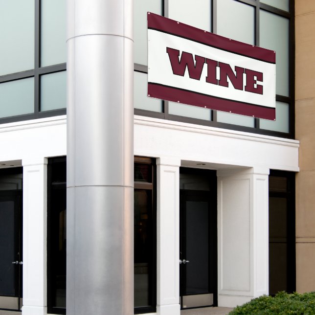 Bannière VINS (Bâtiment extérieur)
