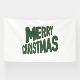 Bannière vinyle Noël joyeux 6x10