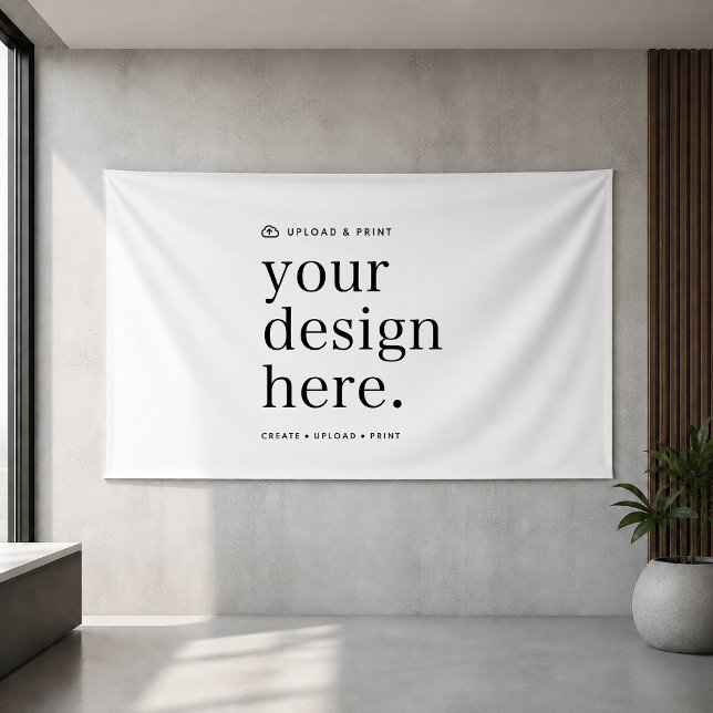 Bannière Votre création Importation 1,2 m x 1,8 m (Versatile indoor outdoor vinyl banner sign for business, weddings, special occasion events & more!)