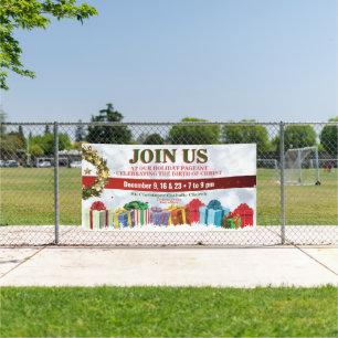 Bannières de Noël pour les concours de l'église ou
