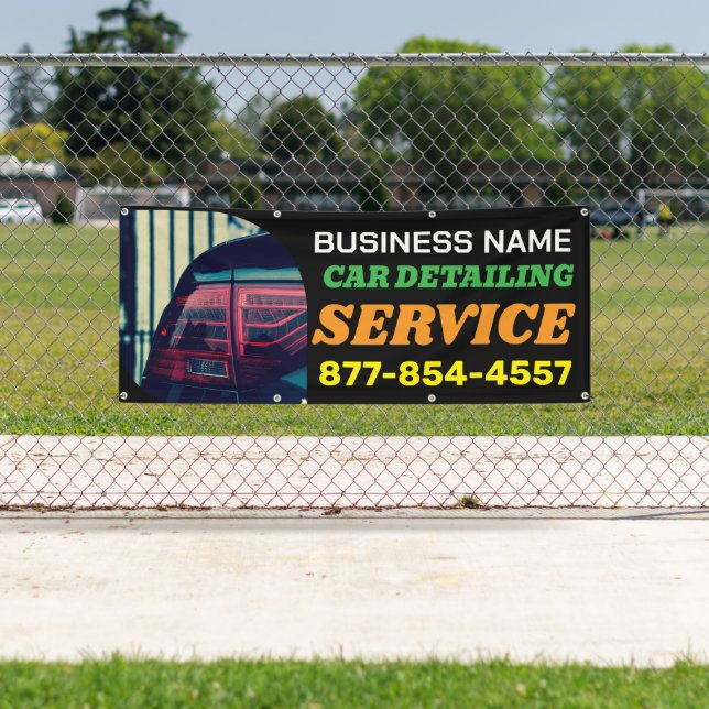 Bannières de personnalisation de voitures  (En situation)