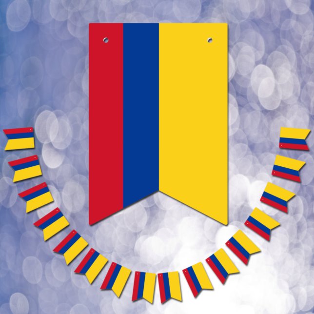 Bannières du Parti Colombie, Drapeau Colombien / M (Créateur téléchargé)