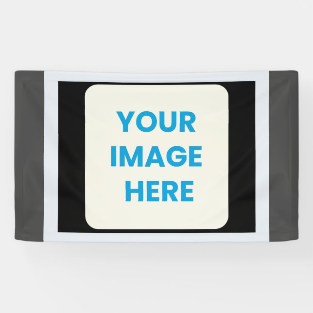 Bannières en vinyle grand ouverture - Facile à acc (Horizontal)