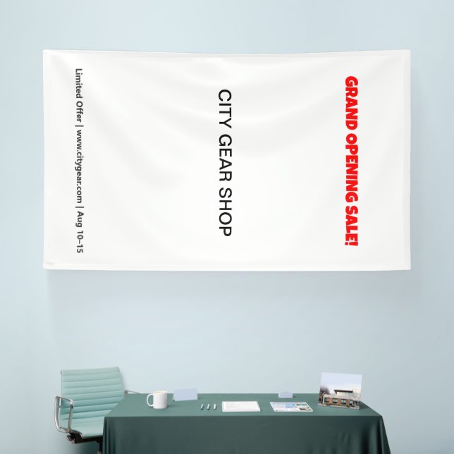 Bannières et panneaux personnalisés | Impression P (Salon professionnel)